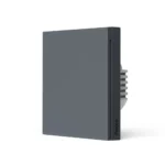 Smart wall switch without neutral Aqara H1 Graphite 1 key