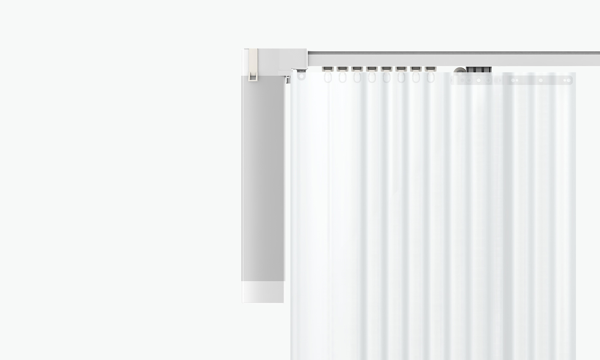 d5369e9c-2cb7-43c6-89b6-8200068b49f8 Smart motor for sliding curtains with curtain rod Aqara 1.75-3.00 meter - image 1