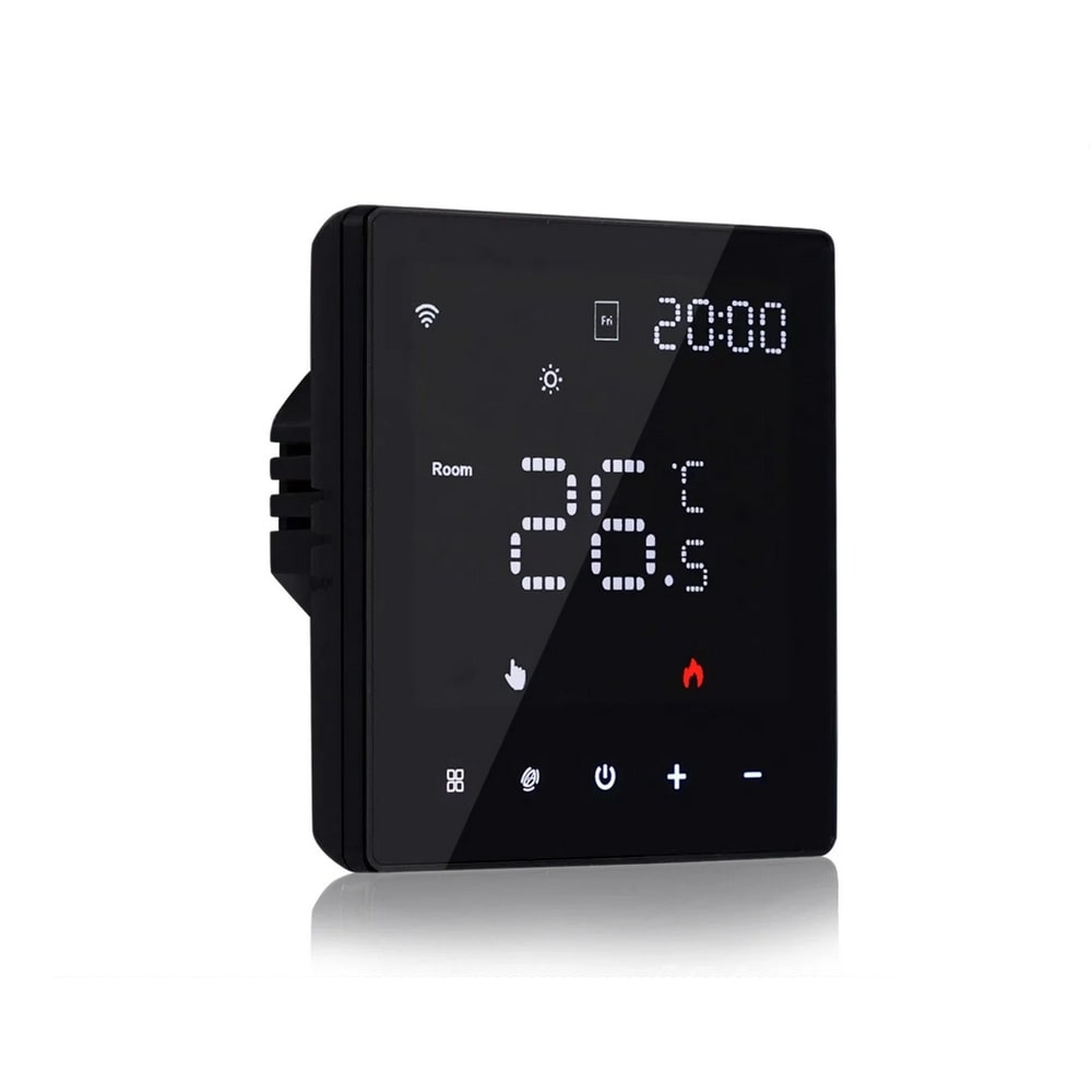 f6b9916d-c282-4078-a854-576dc4abb5b6 Moes S01 GAC 3A Smart Termostat qora Wi-Fi - 1-rasm